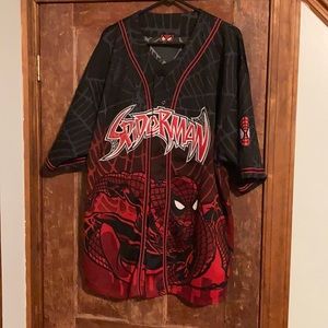 Marvel comics Spider-Man baseball jersey men’s XXL